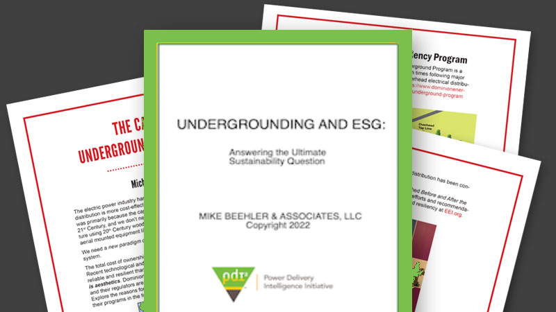 The Case for Underground Distribution document preview