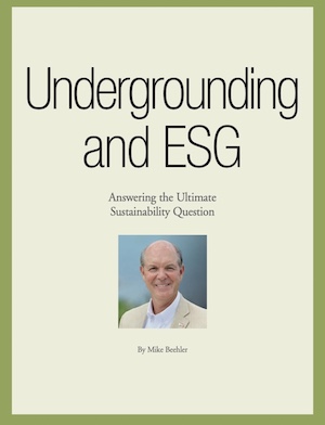 Undergrounding and ESG – Answering the Ultimate Sustainability Question