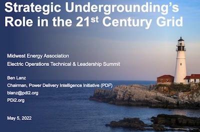 Strategic Undergrounding’s Role in the 21st Century Grid