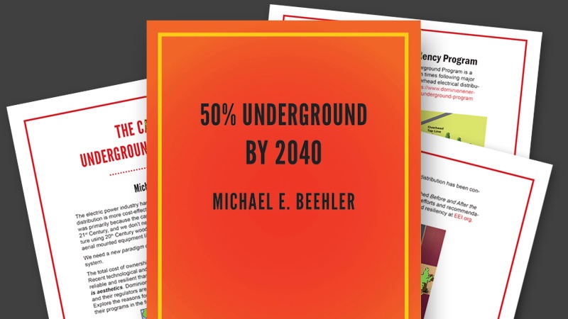50% Underground by 2040